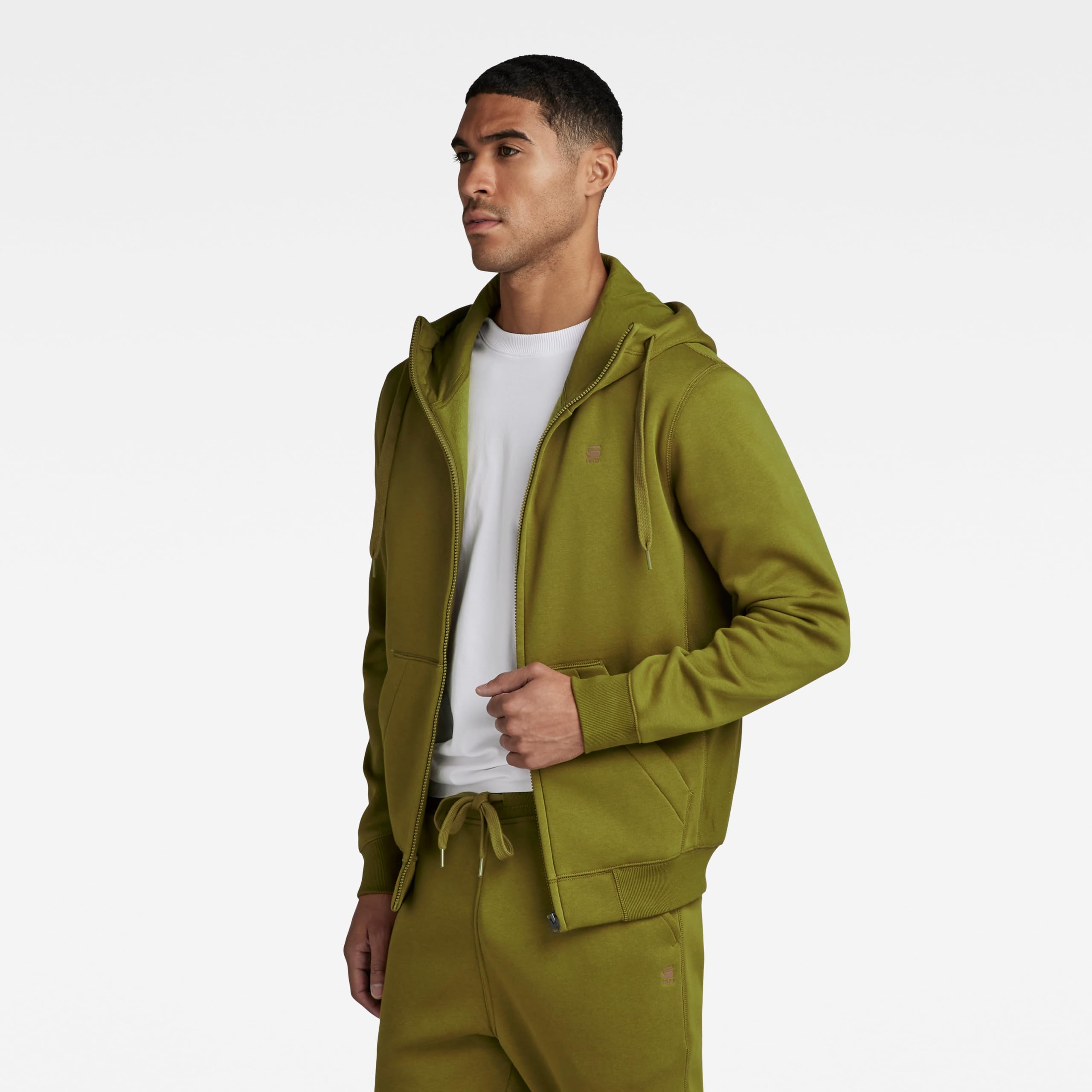 G-Star RAW Herren Premium Core Hooded Zip Thru Sweatshirt – Bild 2
