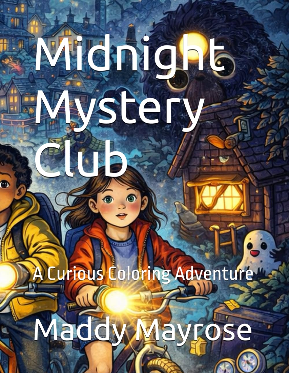 Midnight Mystery Club: A Curious Coloring Adventure