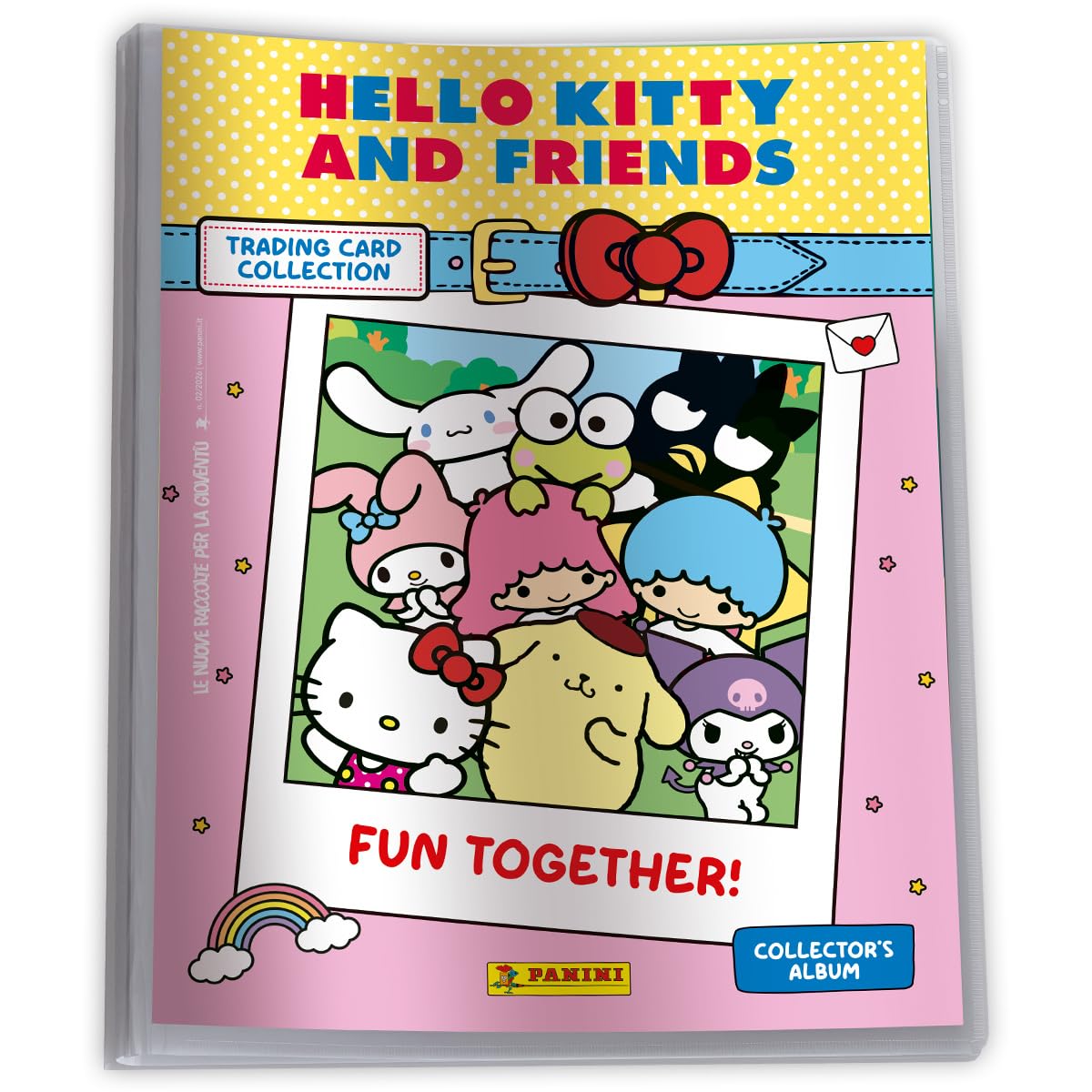 Hello Kitty & Friends™ – Fun Together! Trading Card Collection Panini - Super Starter Pack [Raccoglitore + 9 Bustine + 3 Card Limited Edition]