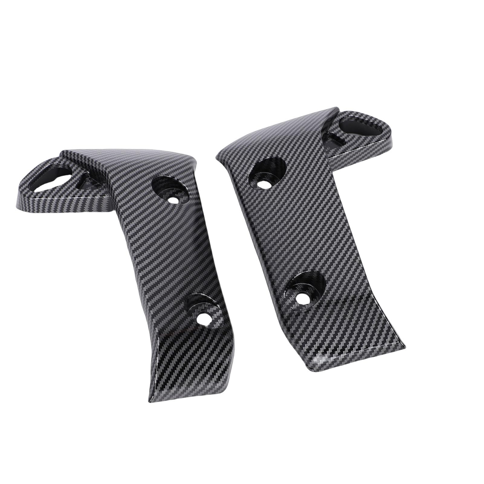 Yctze Carénage de Radiateur de Clignotant Latéral, Remplacement de Haute qualité pour MT-07 2017-2020, avec Couvercle de Protection Distinctif, Idéal pour l'amélioration du Style de Moto