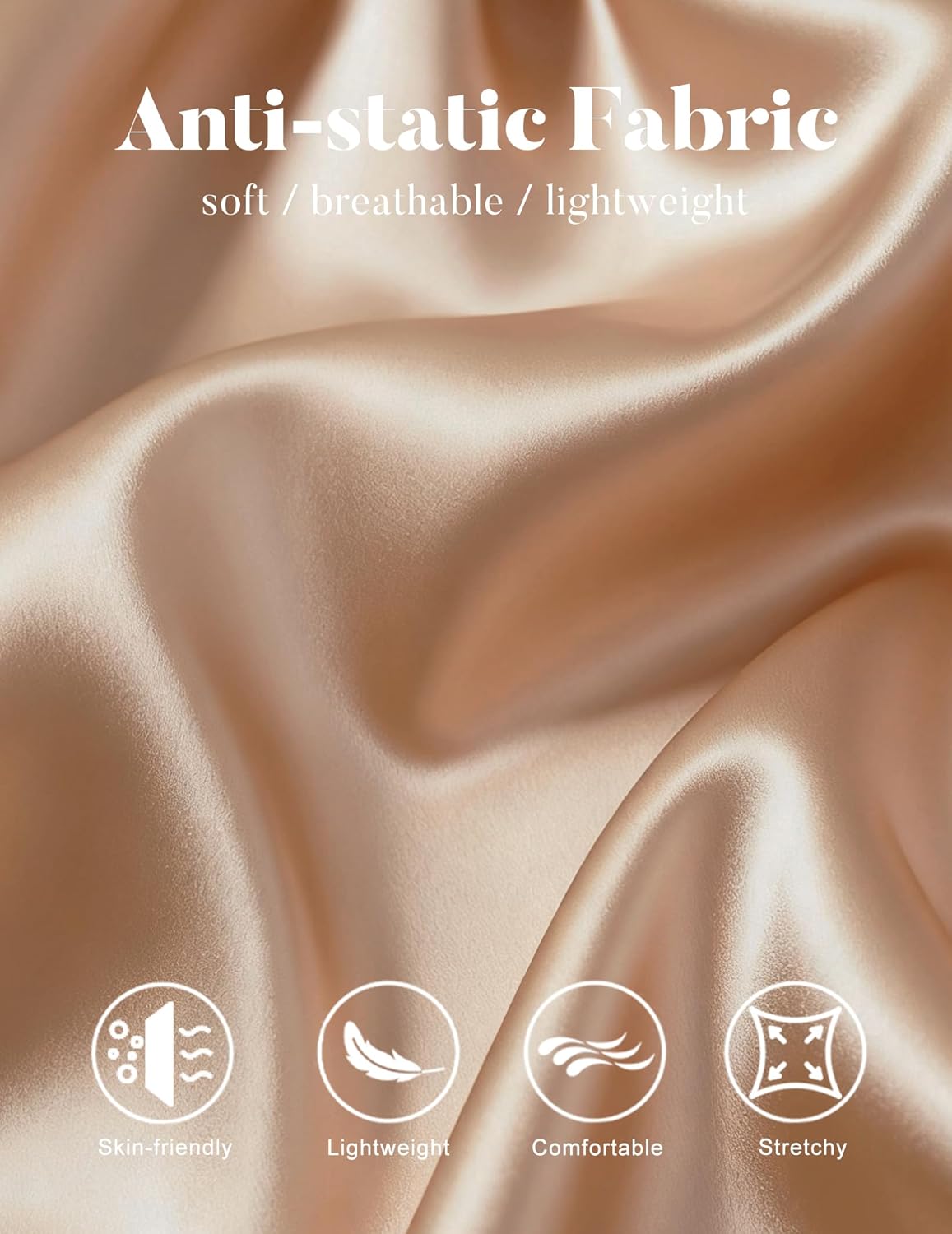 Avidlove Half Slips for Women Under Dress Non Cling Lace Slip Skirt Short Above Knee Half Slip - Image 3