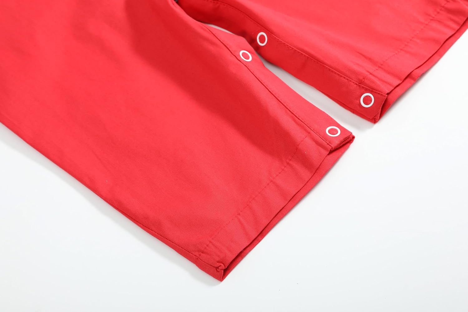 Lil cactus Boys Baby and Toddler Smocked Christmas Overalls - Image 5