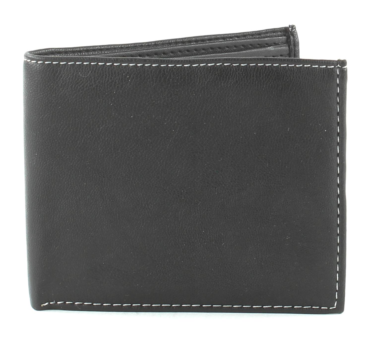 Li Embossed Vegan Leather Wallet for Men - Top Flaped Bifold Wallet for Men With 1 ID Window, 8 Cards, 2 Inner Slots & 2 Cash pockets - Strong