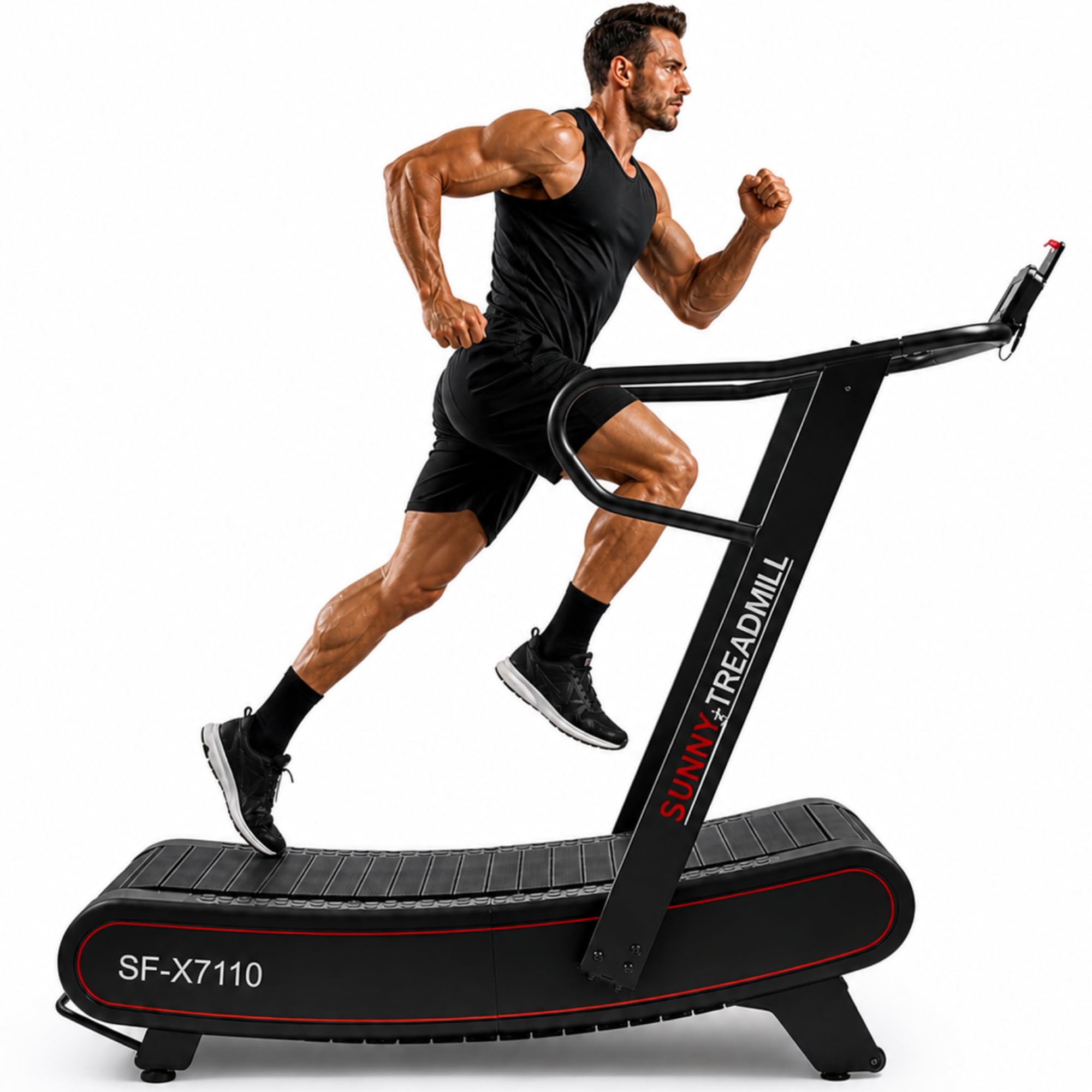 Sunny Health & Fitness Smart Premium Manual Treadmill