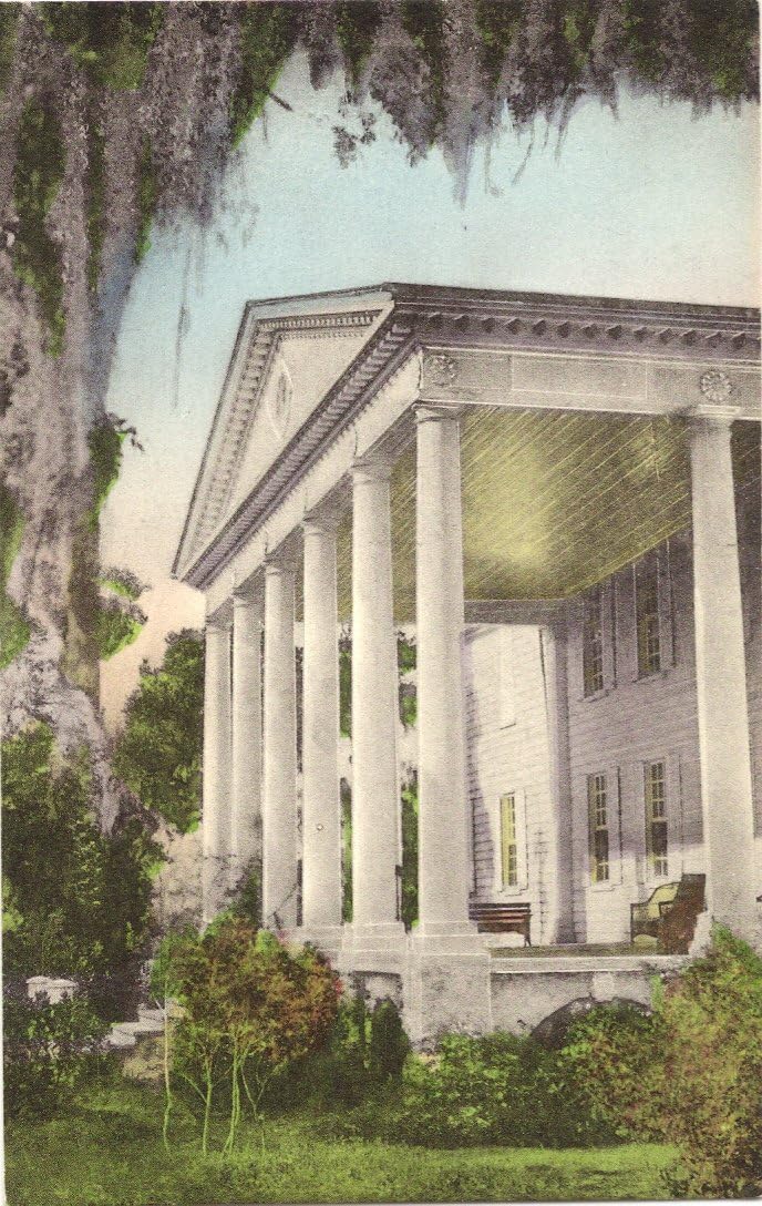 1930s Vintage Postcard Hampton Home of Archibald