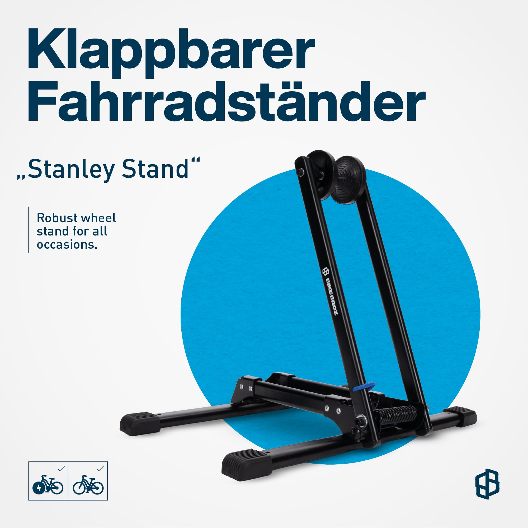 Fahrradständer Bodenparker für Bikes bis 29