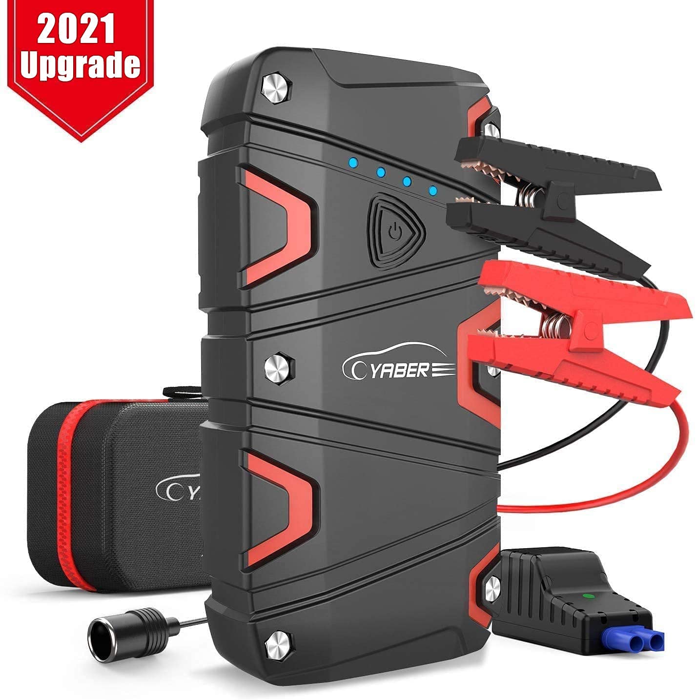 Buy Lithium Jump Starter YABER 1200A Peak 16000mAh Car Battery