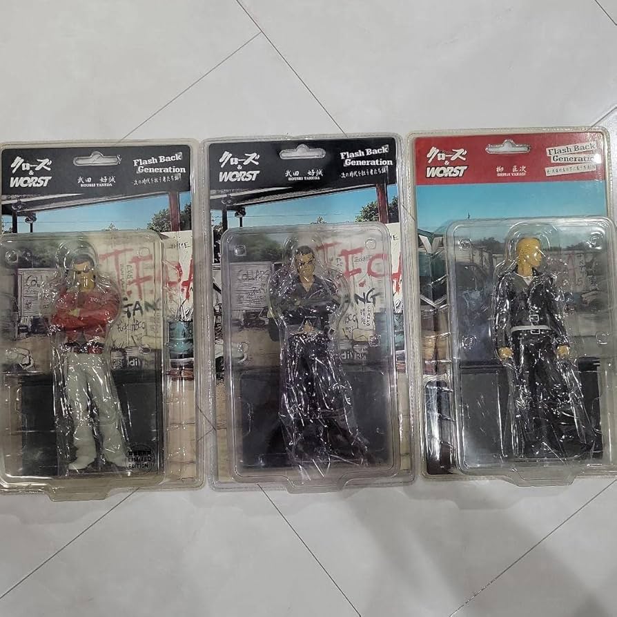 クローズ WORST フィギュア 3体セット クローズ WORST フィギュア 3体セット