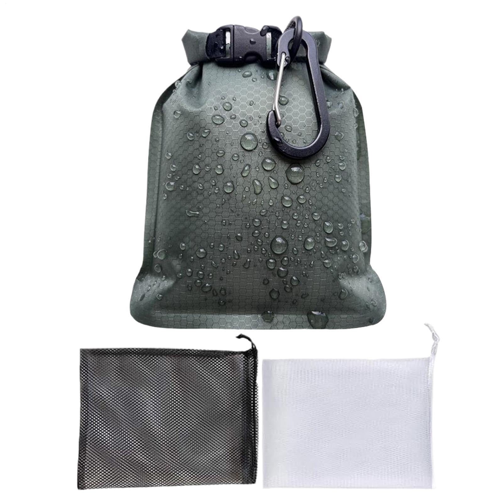 Seifensack für Dusche, Fitnessstudio, Schwimmen – wasserdicht, tragbar | Netz-Netz-Shampoo-Barhalter, tägliche Hautpflege, Baden, tragbare Verpackung, Zubehör für Camping, Fitnessstudio
