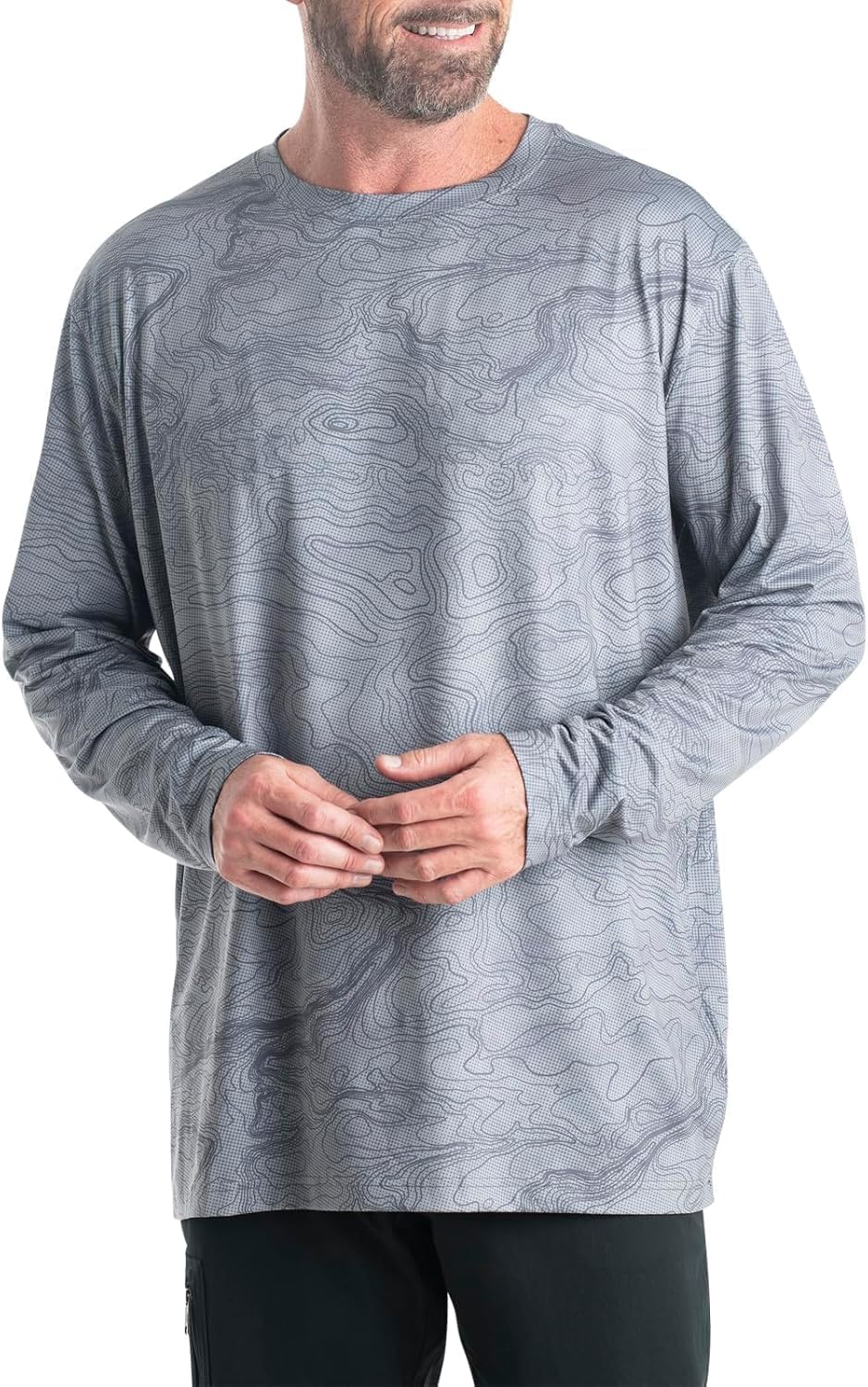Legendary Whitetails Mens UPF 50+ Uv Sun Protection Moisture Wicking Long Sleeve T-Shirt - Image 4