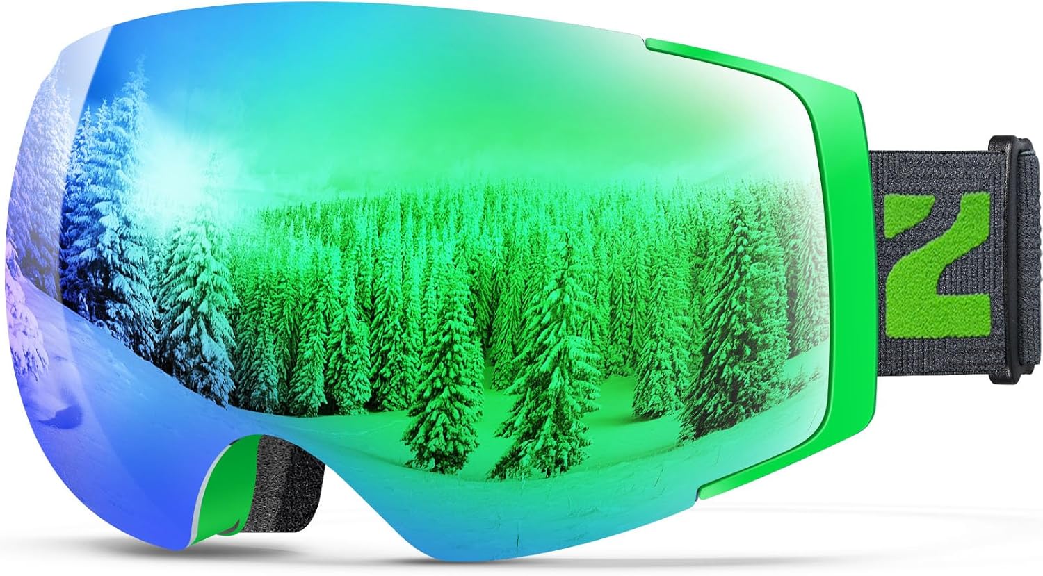 ZIONOR X4 Ski Goggles Magnetic Lens - Snowboard Goggles for Men Women Adult - Snow Goggles Anti-fog UV Protection