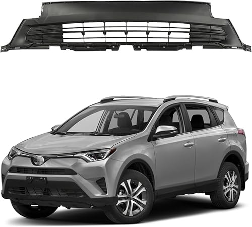 Miniatura 1 de Rejilla de barra frontal de parachoques inferior de repuesto para Toyota RAV4 2016 2017 2018 TO1036166 531130R060