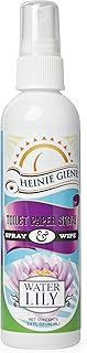 Toilet Paper Spray - Flushable Wipes Alternative - Water Lily Scent - Plumbing And Septic Safe - 3.9 Fl Oz - 800 Sprays per Bottle