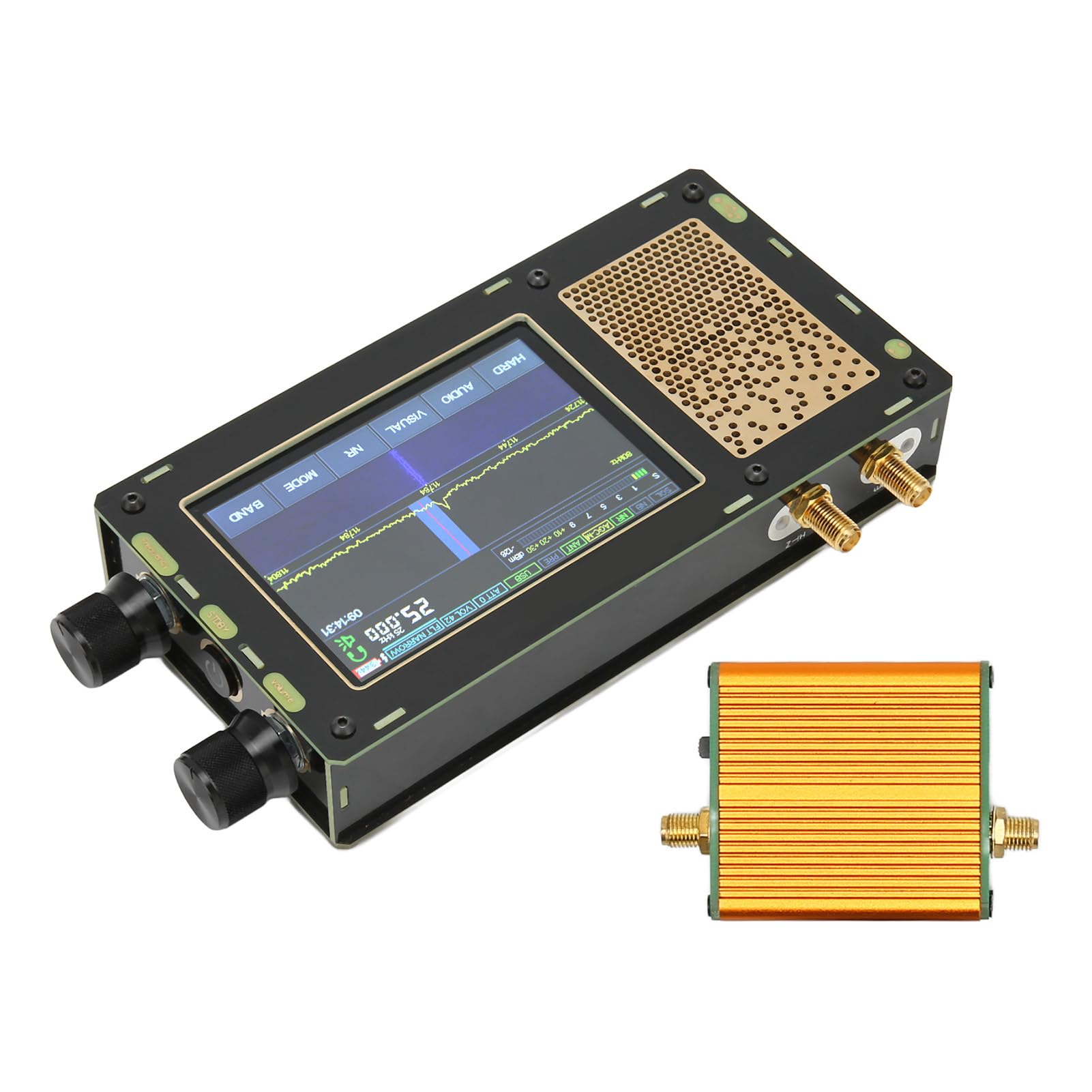 Amazon.co.jp: 短波ラジオ受信機、DSP SDR受信機USB接続50KHz〜2GHz