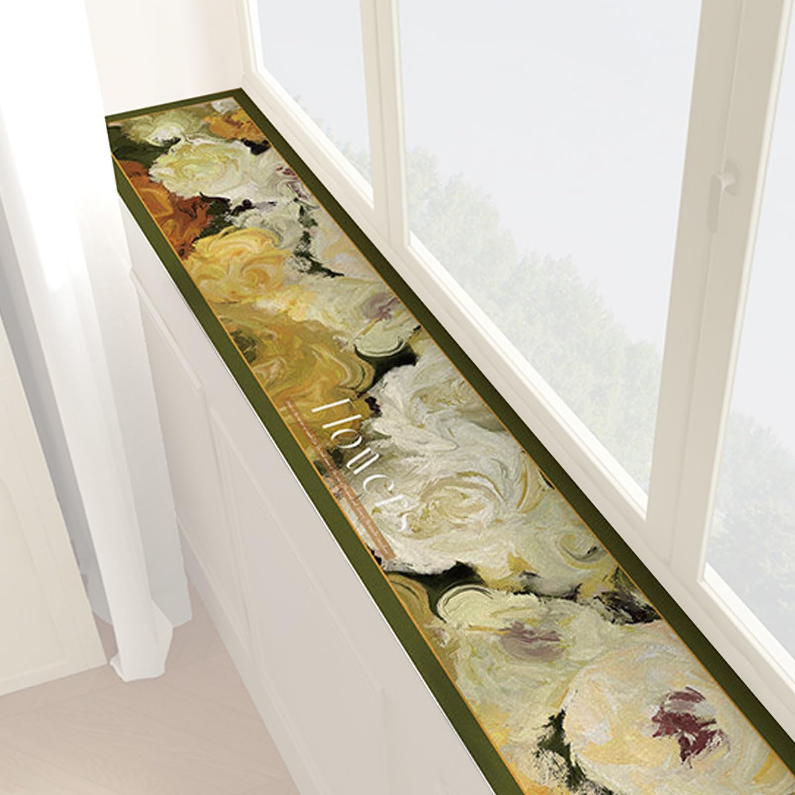 Tapis de rebord de fenêtre absorbant pour éviter l'humidité et les UV