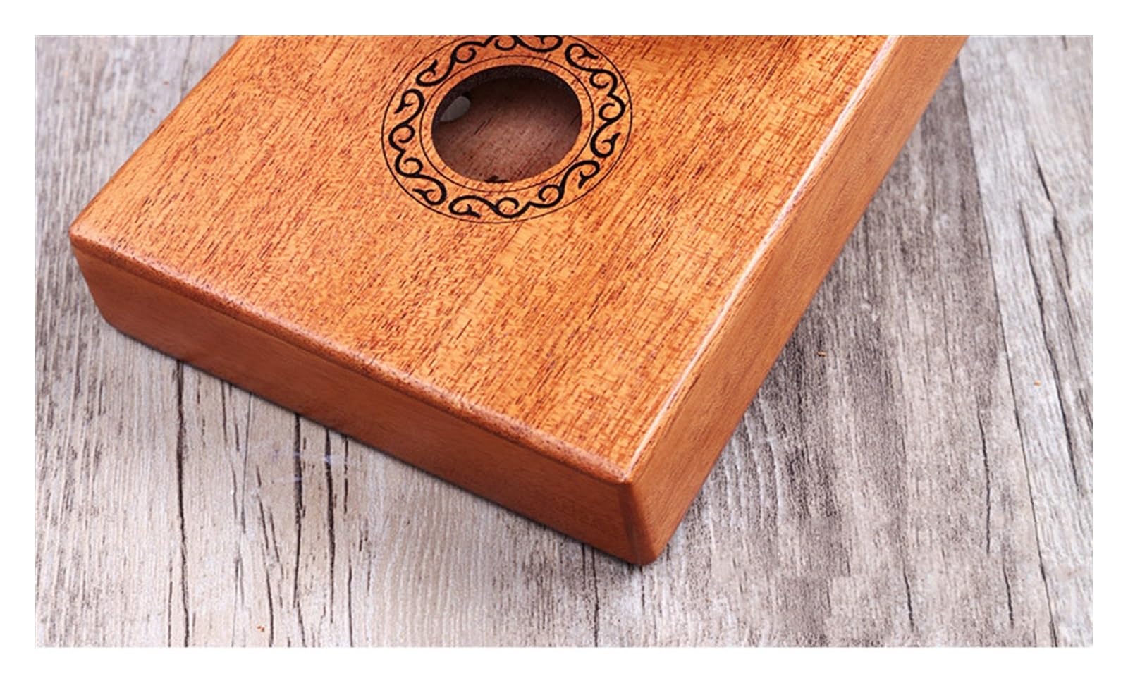 Kalimba Profesjonalny chromatyczny kciuk palec fortepianowy z drewna akacjowego ładny instrument 17-tonowy przenośny instrument muzyczny