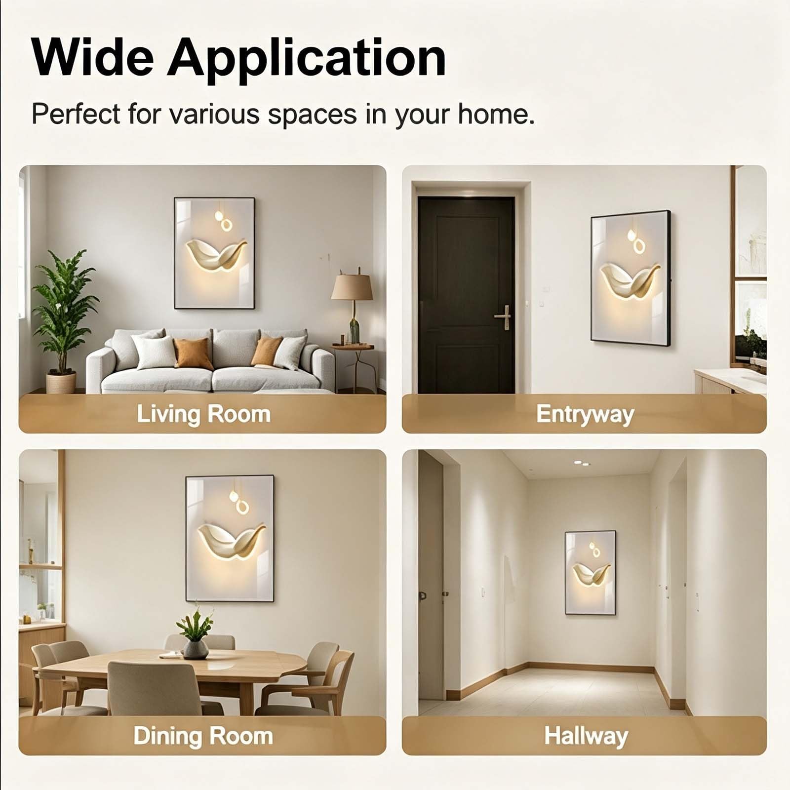 Deslizamiento a la Izquierda Tapa Contador Luz Decorativa | Superficie Cristalina, Marco de PS, Tapa Cuadro de Luces, Cubrecontador para el Hogar y la Oficina(60x80cm/24x31in)
