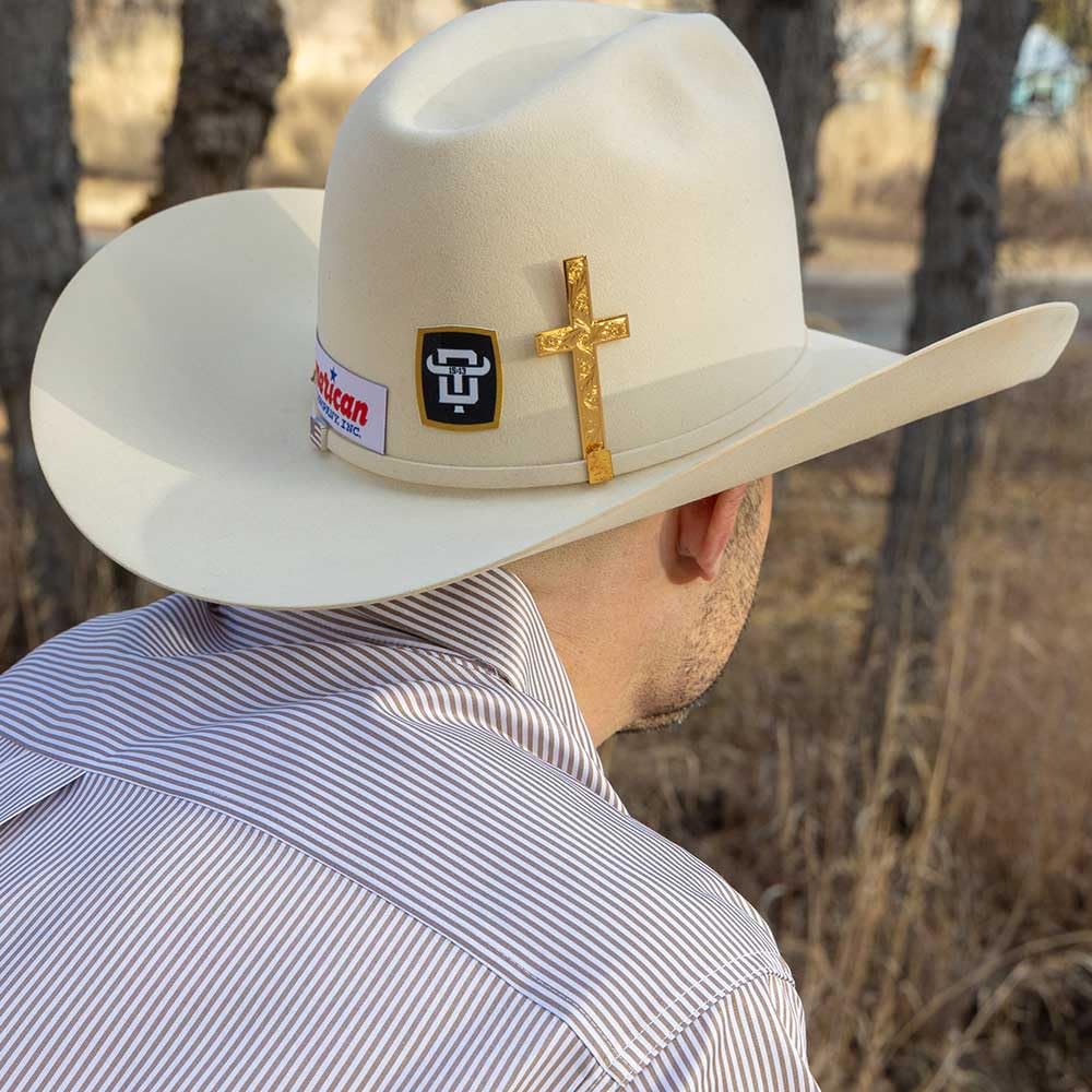 Montana Silversmiths Flourishing Faith Unique Cowboy Hat Cross Accessory