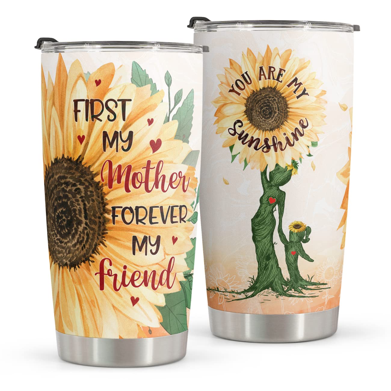 MacornerMothers Day Gifts - Birthday Gifts for Mom & Mothers Day Gifts From Daughter Son - Mom Gifts From Kids Mother's Day Gifts For Mom - Stainless Steel Tumbler 20oz - Mom Gifts For Mother Day
