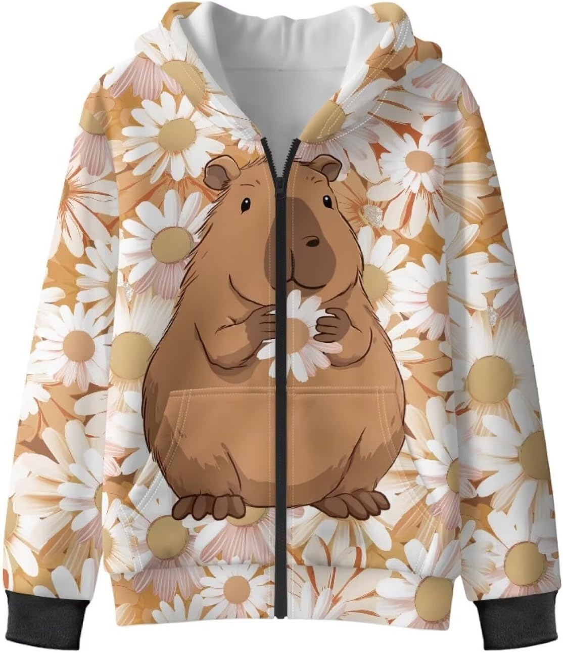 Girls Zip Up Hoodie Soft Fleece Lined Hooded Girls Sweatshirt Hoodies for Teens Kids 6-16 Years