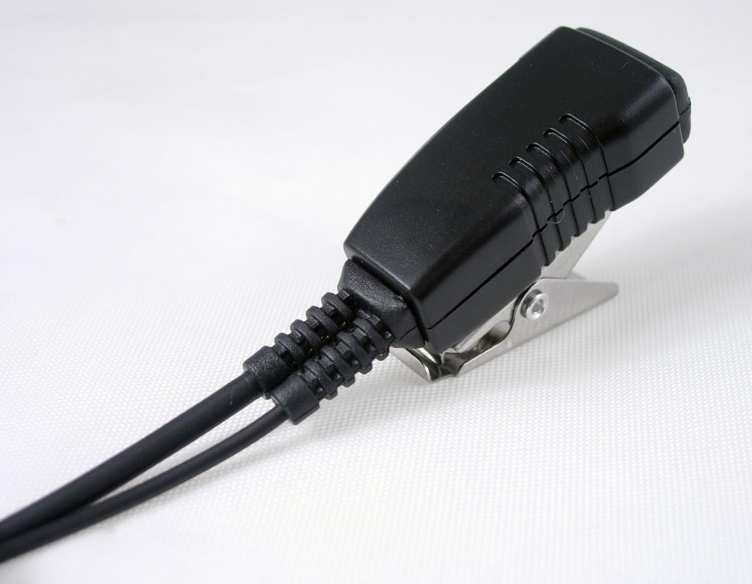 Pryme® LMC-1EH21 Pro-Grade Commercial Lapel Mic w/Soft Earhook Earphone - Fits: Kenwood PKT-23 ProTalk Series 1-pin Models