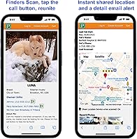 Vista 5 de Pet Dwelling Symbols NFC y QR Code - Etiqueta de identificación inteligente para perros, escaneo fácil, acceso instantáneo al perfil en línea