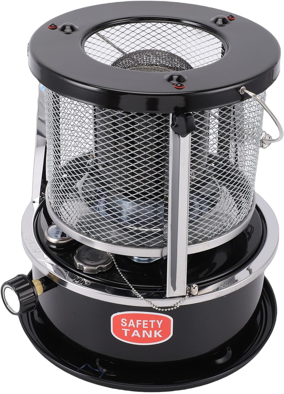 Pssopp Home Appliances Heater, Manual Ignition Windproof Burner Stove For Camping Cooking and Emergency Preparedness 2 in 1 Portable Kerosene Tent Heater For Camping Safe