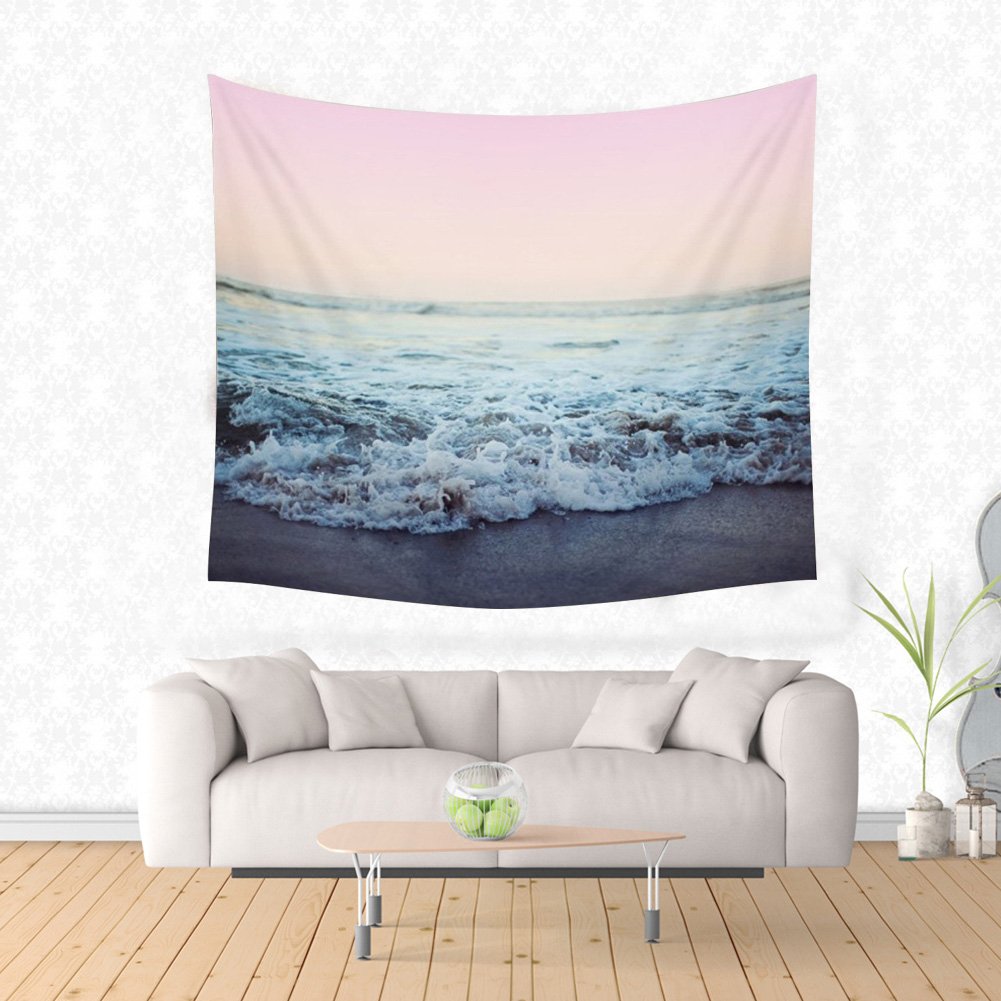 Arazzo Mandala In Cotone Nero E Oro - Tappeto Da Parete Bohémien Per Decorazione Casa, Spiaggia O Yoga - Foto 4