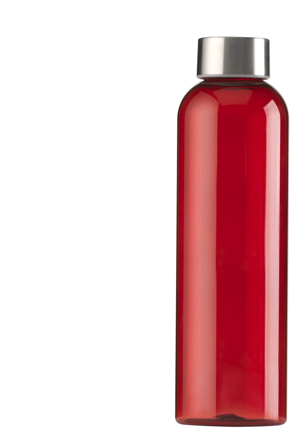 eBuyGB BPA Free Tritan Plastic Reusable Leakproof Eco-Friendly Travel Sports Fitness Gym Water Bottle, 650ml, Red