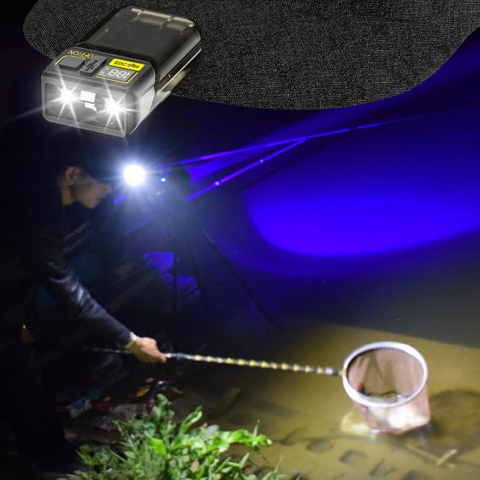 goodstumbler EDC Keychain Light, High Power 1000Lm 6 Modes Magnetic USB Rechargeable Pocket Led Flashlight for Emergency Work, Keychain, EDC Flashlight, Light, Flashlight