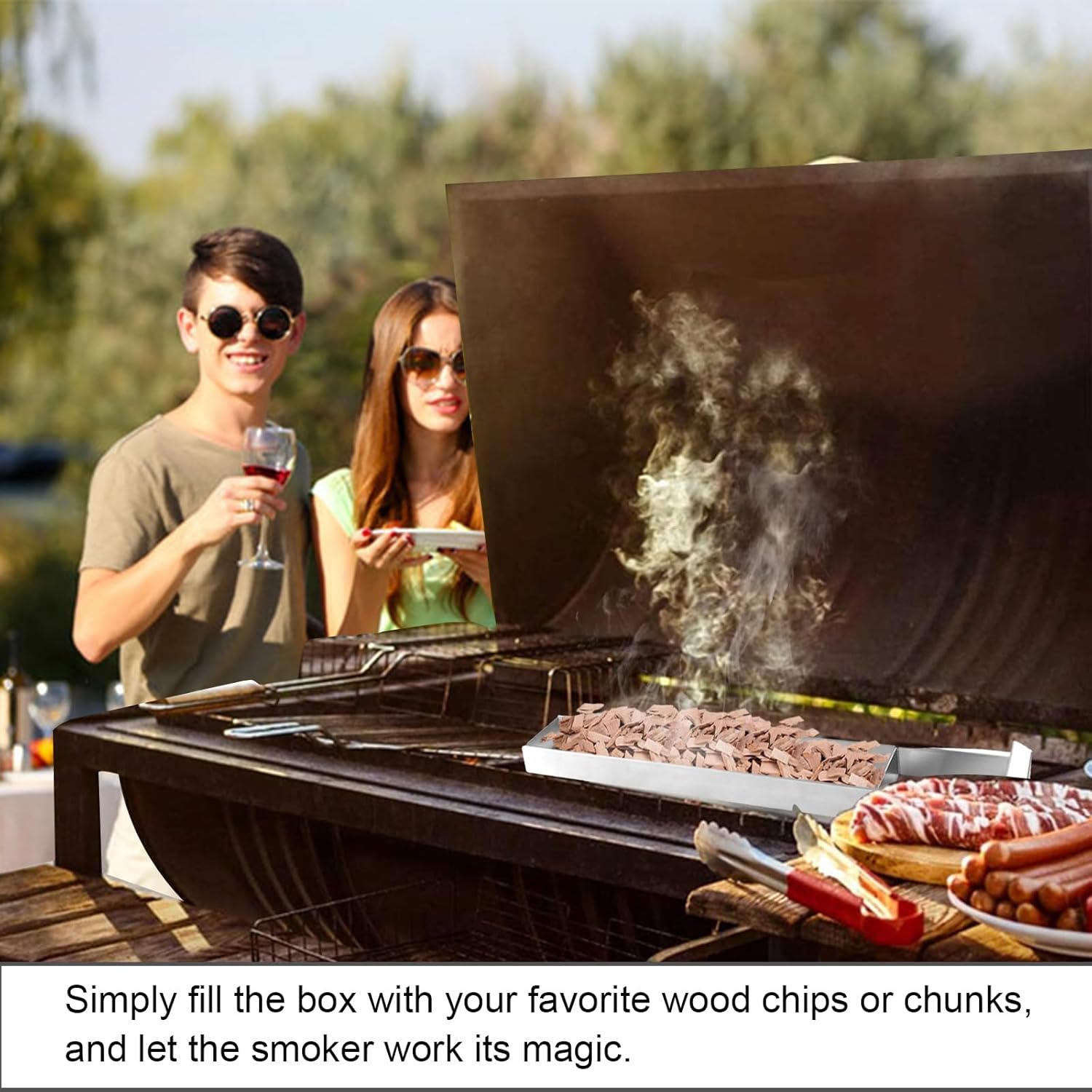 DCS Chip Wood Chip Smoker Tray