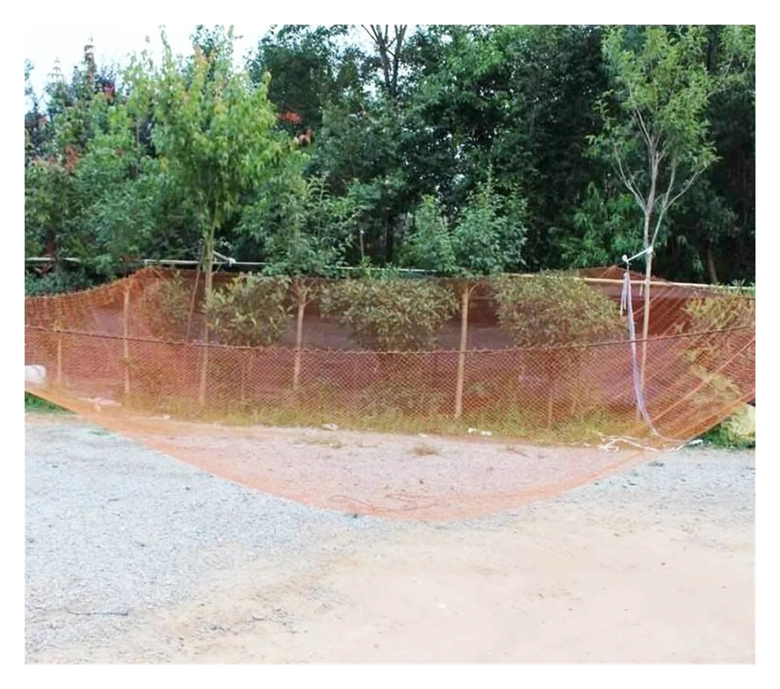 Filet Anti Oiseaux Filet en Nylon Marron for Pneus Solides, Anti-Oiseaux, De Protection for Fruits Et Légumes, Jardin À Poulets(Brown 2cm Net Grid,3.0mX5m)
