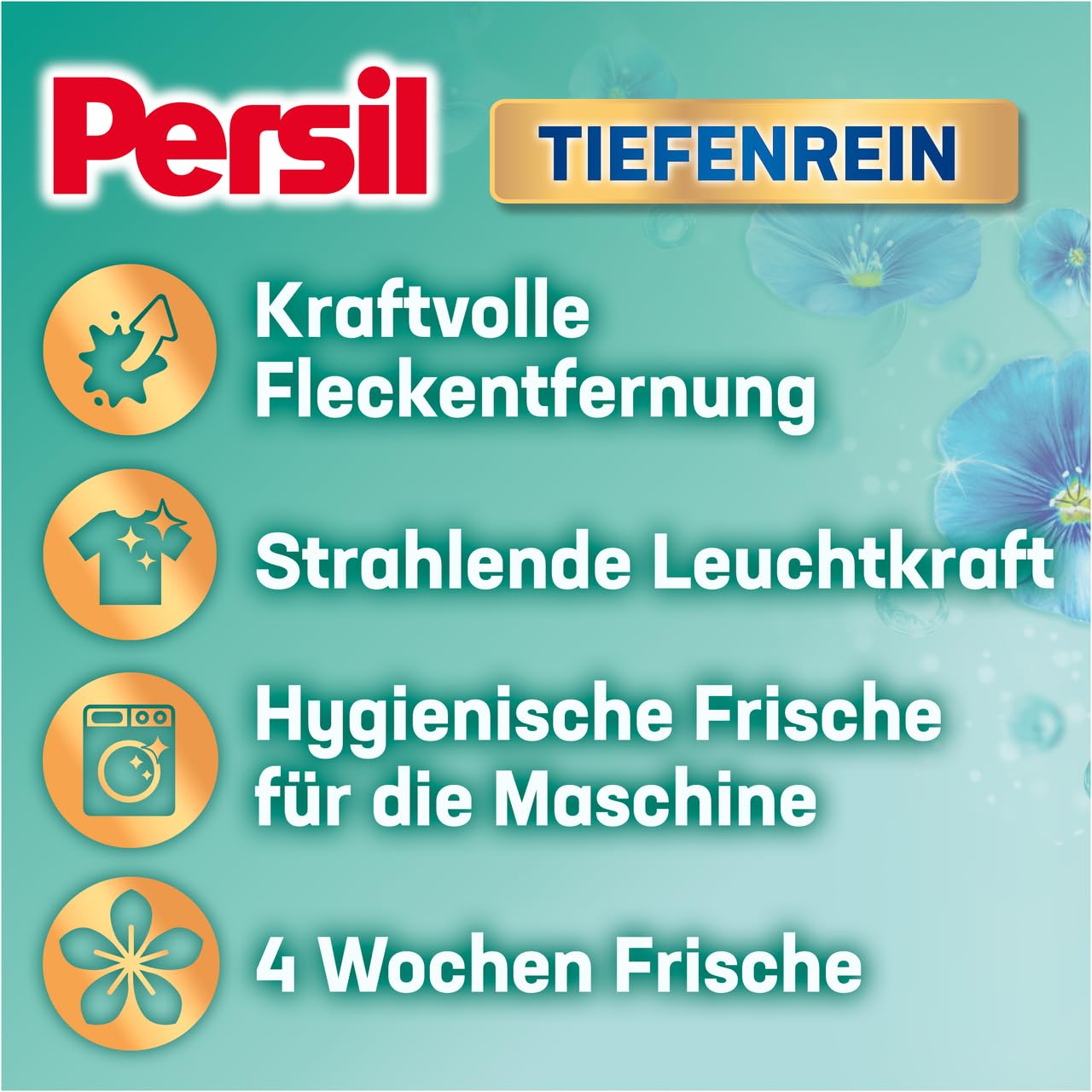 PERSIL Universal Pulver Morgenfrische 90 WL 4,95 kg + PERSIL Universal Kraft-Gel Morgenfrische 100 WL 4,5 L + Pulver Color 75 WL 4,5 kg – Waschmittel Kombination für weiße & bunte Wäsche