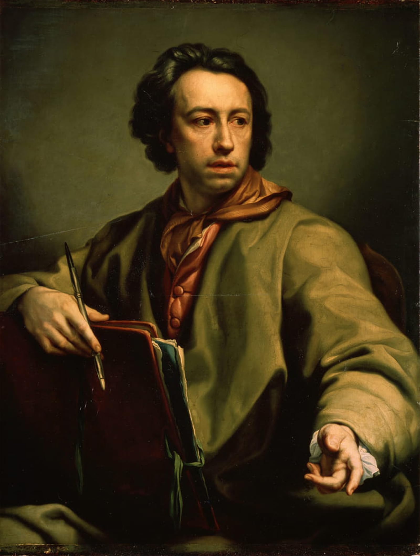 Affiche toile peinture de Anton Raphael Mengs pour décoration murale grand format