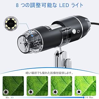 Amazon.co.jp: SKYBASIC USBデジタル顕微鏡カメラ、ハンドヘルド
