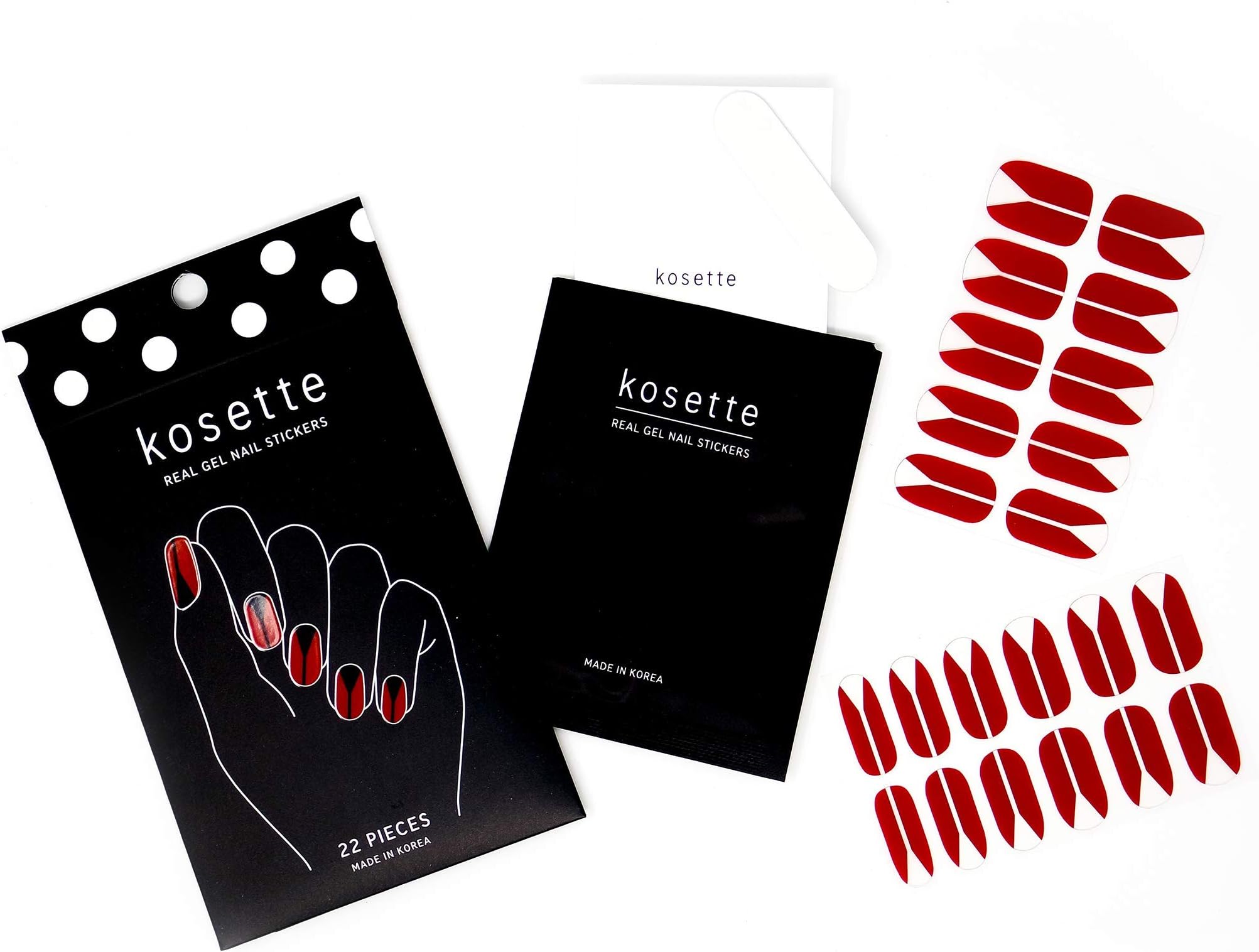 Kosette Gel Nail Sticker Cherry Soda