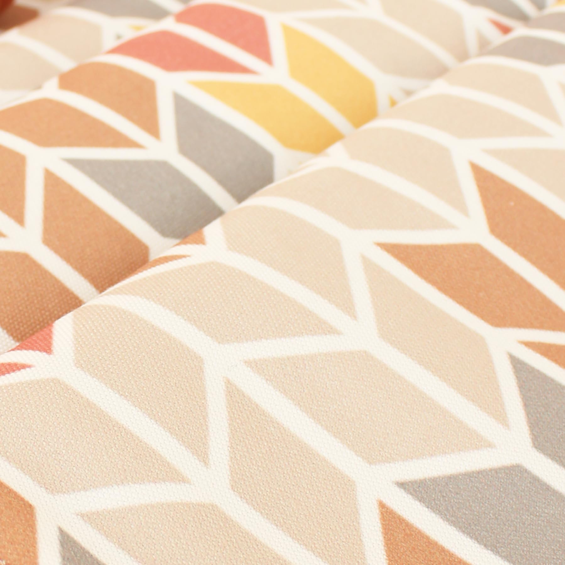 BRICK HOME Table Runner - Geometric Peach Design -3