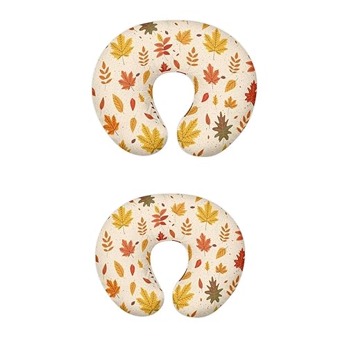 Miniatura 7 de Funda de almohada de lactancia materna con hojas de otoño, funda de almohada suave y fácil de limpiar otoño Acción de Gracias