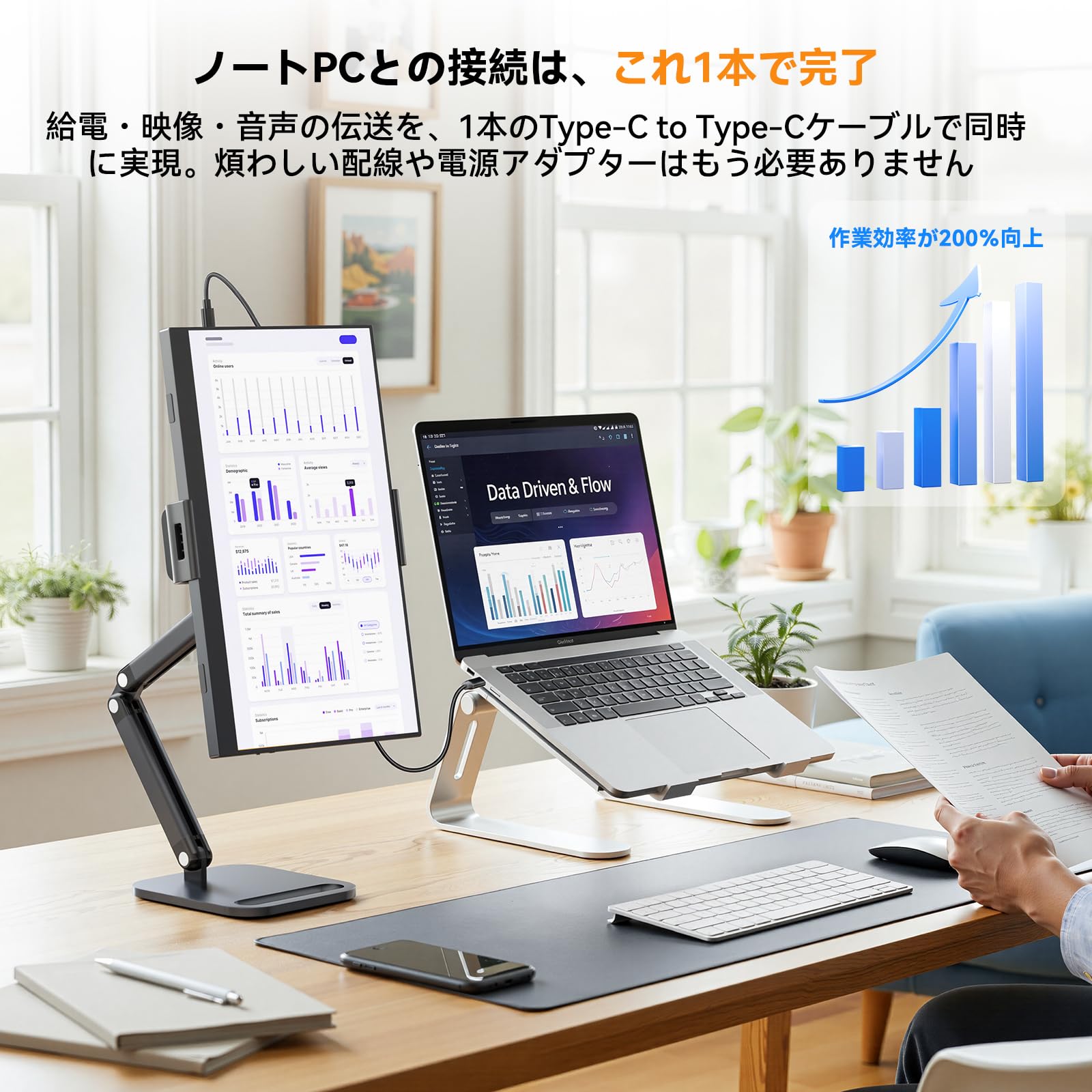 Amazon.co.jp: EVICIV モバイルモニター 15.6インチ【卓上スタンド付き