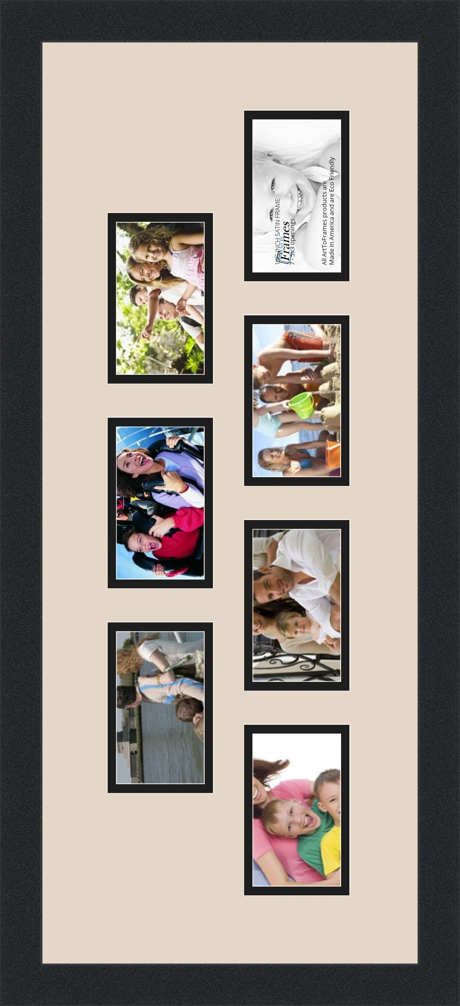 Amazon.co.jp: ArtToFramesコラージュフォトフレームダブルマットwith