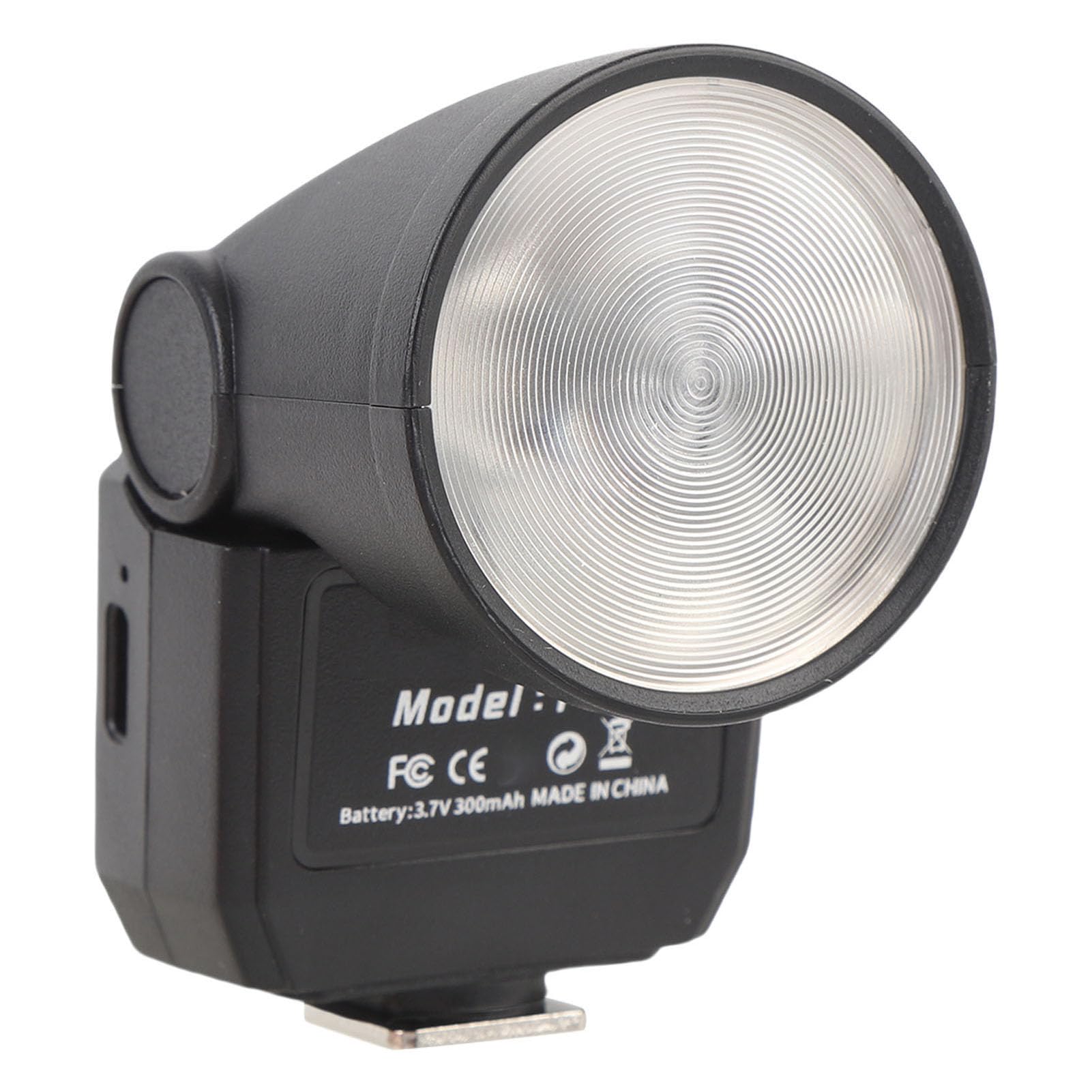 Fabater Flash de Cámara DSLR de Alta Velocidad GN8 6500K CRI97 Flash Rápido Continuo para Fotógrafos Profesionales ABS/Negro/1