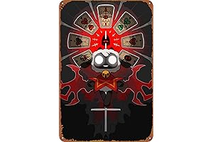 Cult of the Lamb Game Poster: Retro Metal Wall Art for Home, Street, or Club