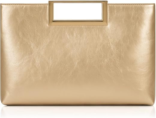 Milisente Damen Clutch Handtasche Schultertasche Elegant Abendtasche mit Handle Crossbodytasche Für Hochzeit