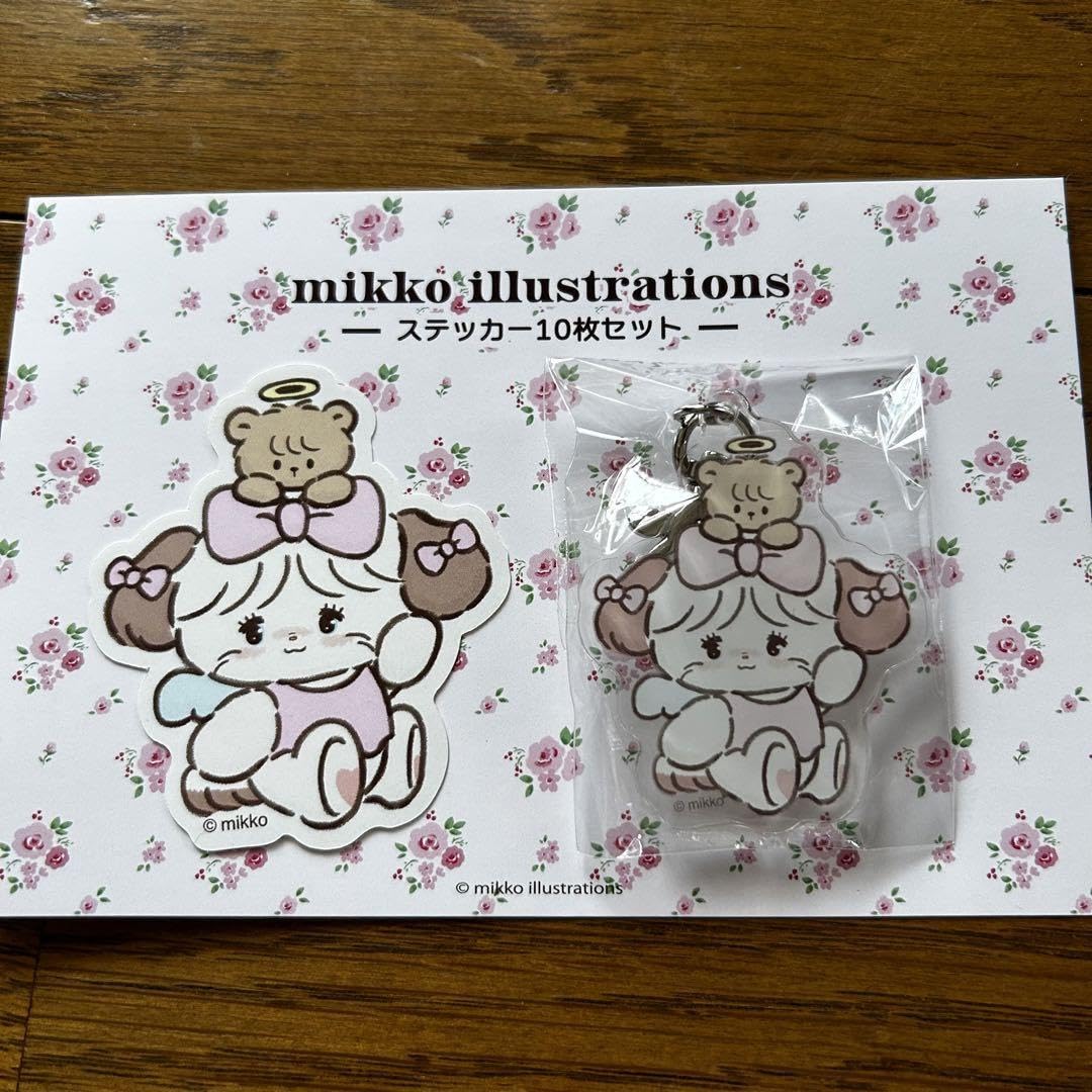 Amazon.co.jp: mikko illustrations ステッカー・アクリルキーホルダー