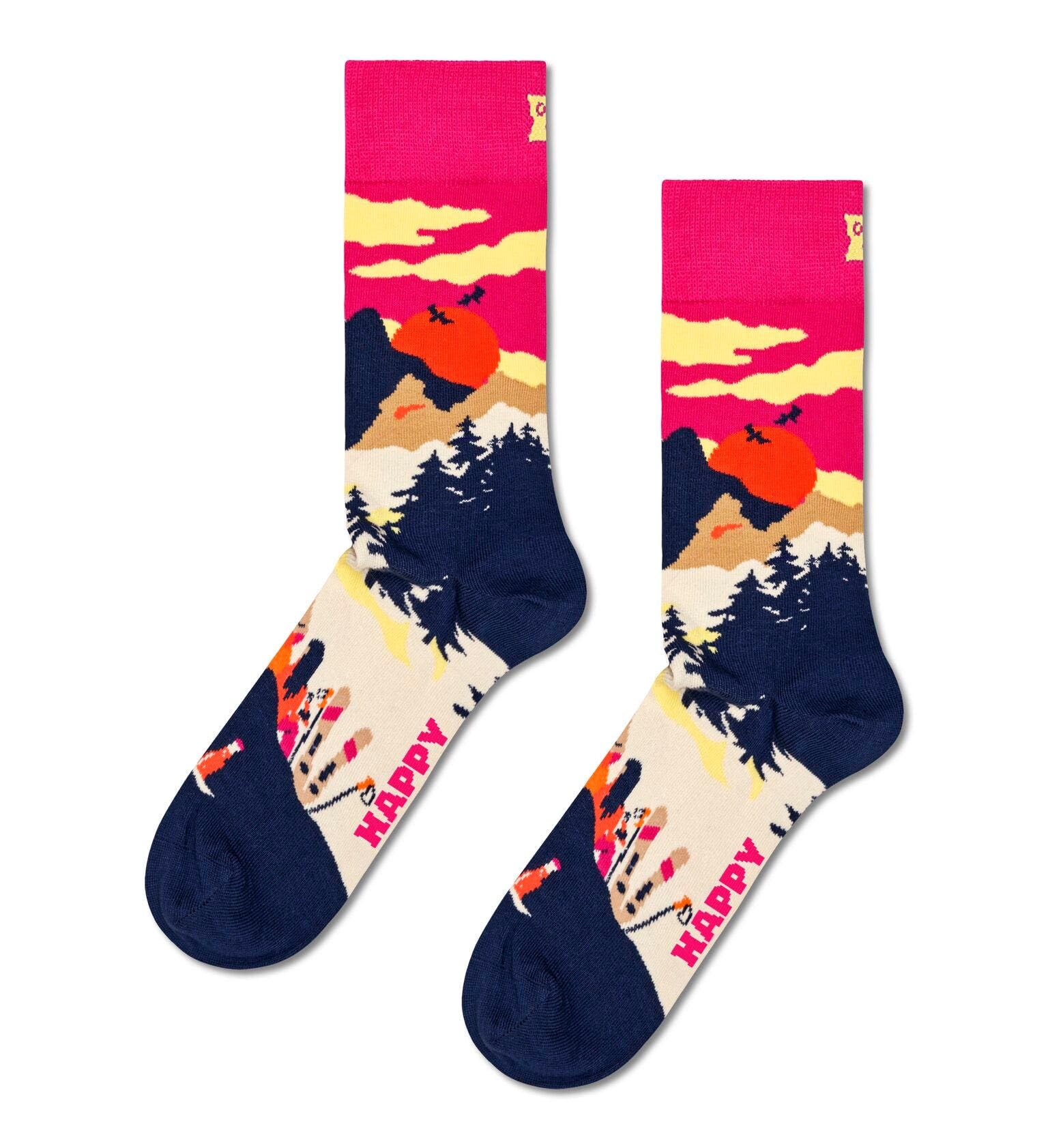 Happy Socks 4-pack Winter Sport Socks Gift Set Calzini Unisex - Adulto (Pacco da 4)