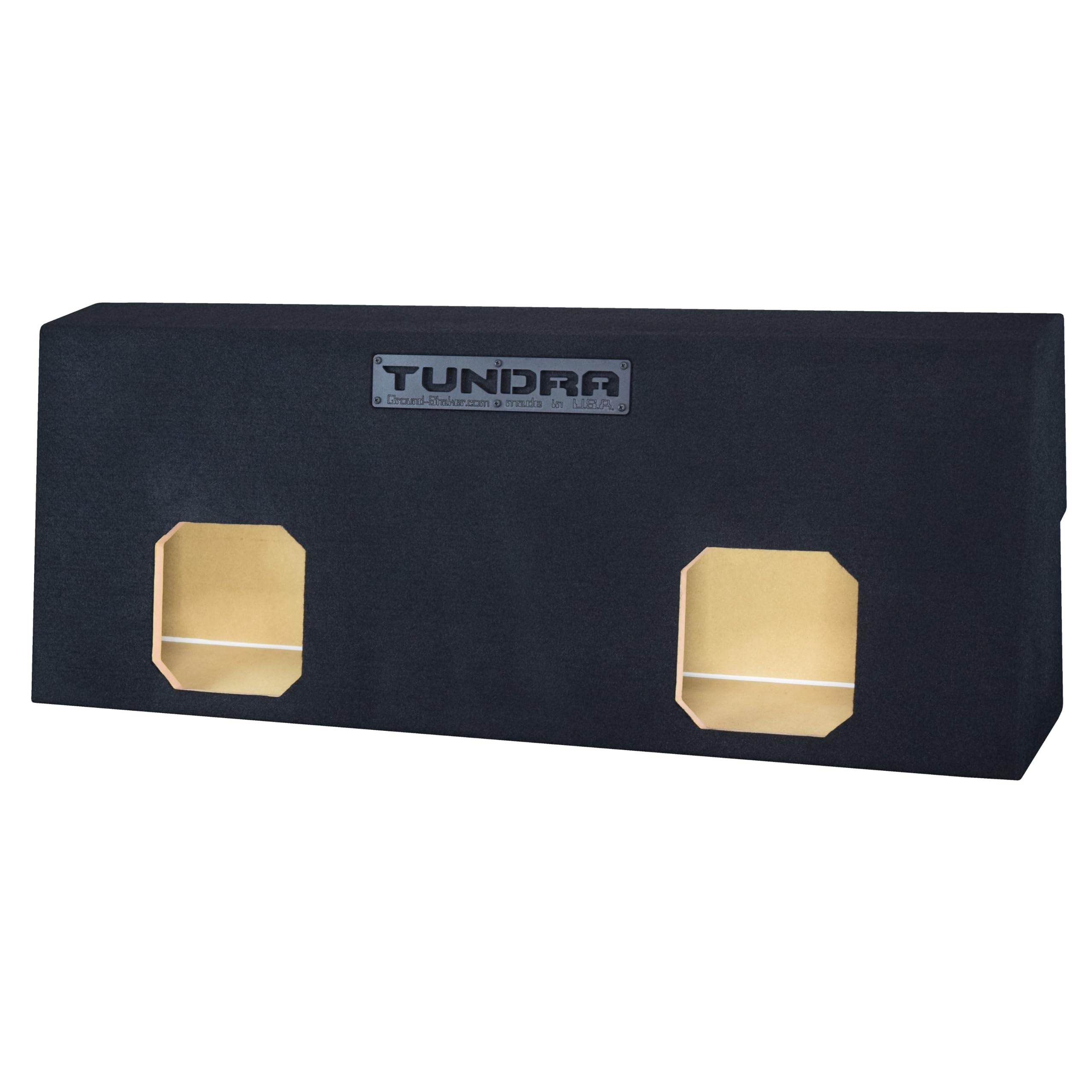 Tundra Crew Max 2007-2013 Dual Sealed Sub Box Subwoofer Enclosure (Solo BARIC, 8