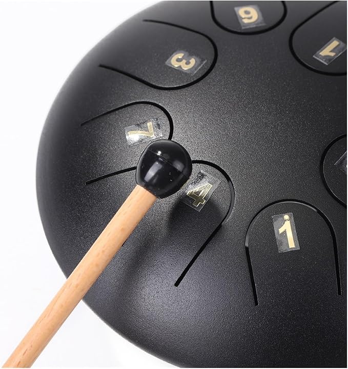 Steel Tongue Drum de 6 pulgadas con 8 notas miniatura 3