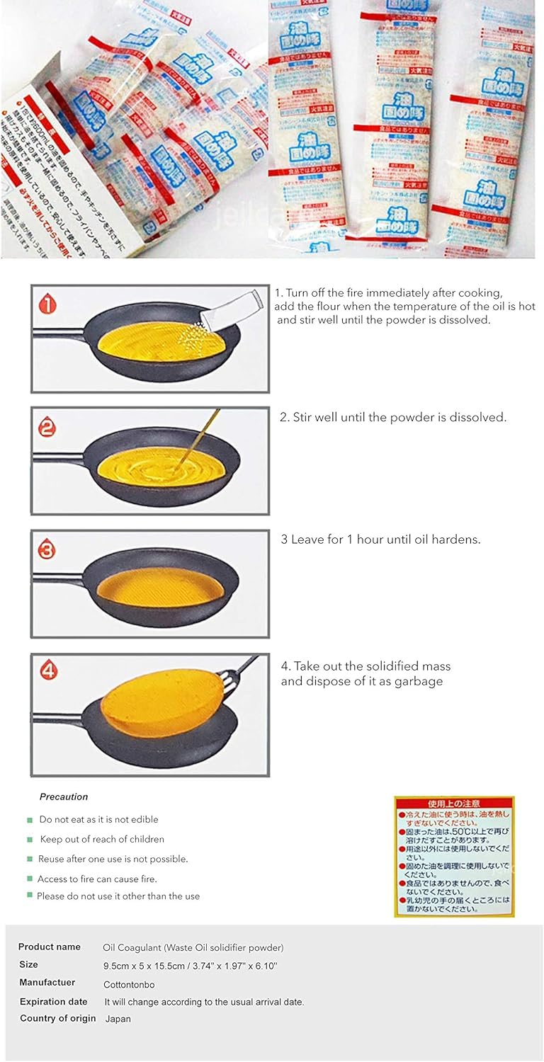 Koagulant olejowy w proszku do Cotton Labo 10 pack