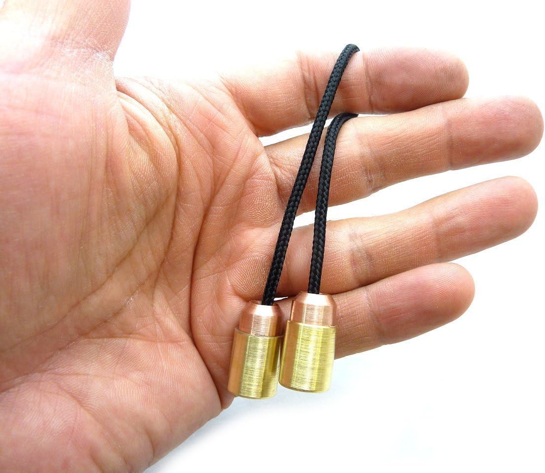 BEGLERI - HOLLOW POINT - HAND MACHINED EDC WORRY BEADS FIDGET TOY - MADE IN THE USA - Relieves Stress and Anxiety