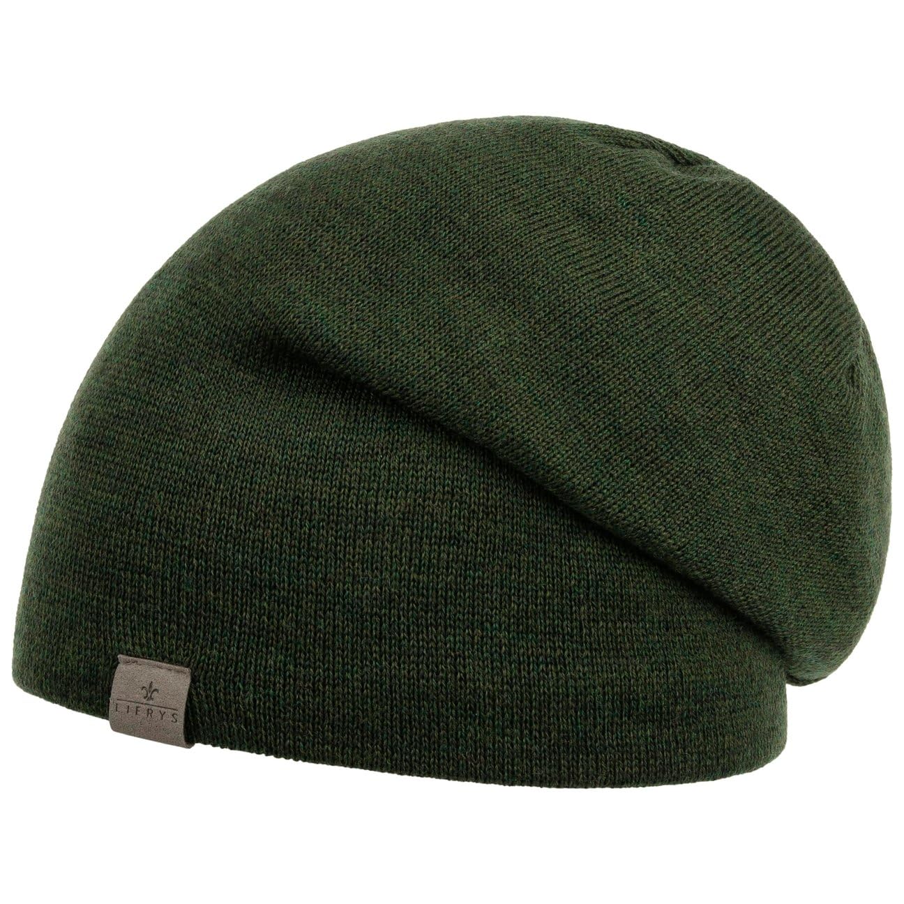 LIERYS Fine Merino Long Beanie Strickmütze Oversize Made in Germany Unisex Sommer Winter